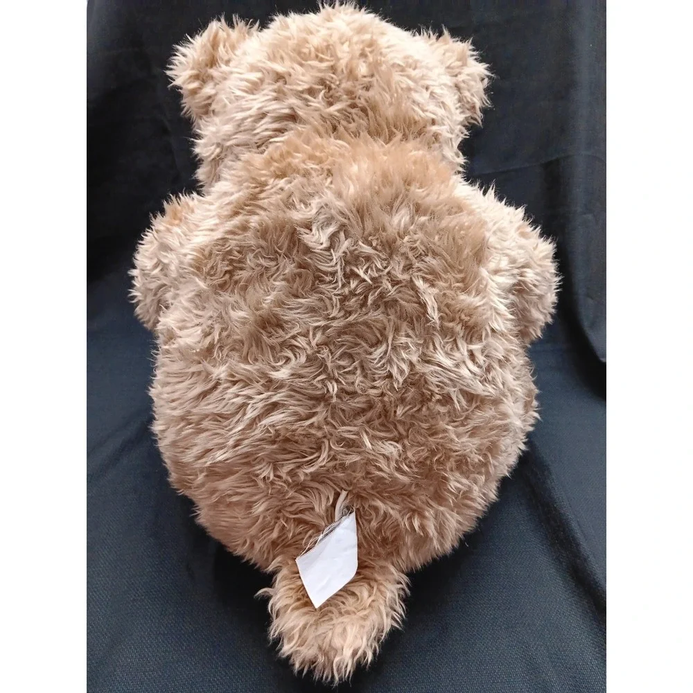 Pottery Barn Kids Gund Tan Shaggy Plush Teddy Bear Clancy Stuffed Animal 14 Inch